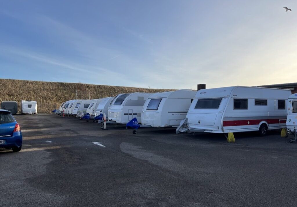 Campingvogn opbevaring & parkering